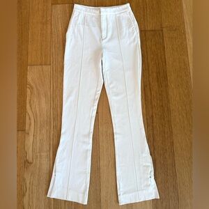 Celine White Tailored Flared Pants – Size S